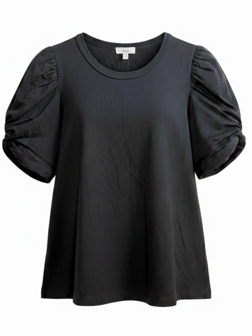 A.L.C. Kati Puff Sleeve Top Black Size Small NWT